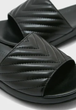 Quilted Low Heel Sandals -Cheap Sandal & Sneaker Store 4 zoom desktop 89