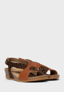 Salamanque Strappy Mid Heel Wedges -Cheap Sandal & Sneaker Store 5 zoom desktop 100