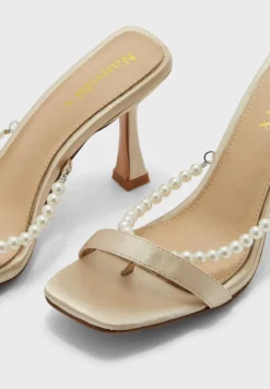 Pearl Detail Satin Mule Sandal 9 Pearl Detail Satin Mule Sandal -Cheap Sandal & Sneaker Store 5 zoom desktop 202