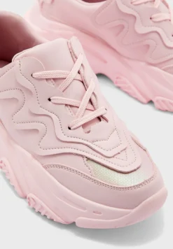 Zig Zag Pattern Chunky Sneaker -Cheap Sandal & Sneaker Store 5 zoom desktop 253