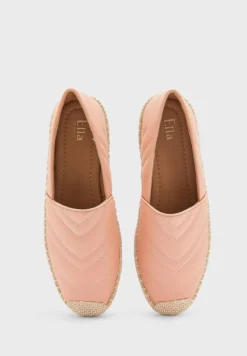 ELLA Zig Zag Quilted Flat Espadrille -Cheap Sandal & Sneaker Store 5 zoom desktop 593