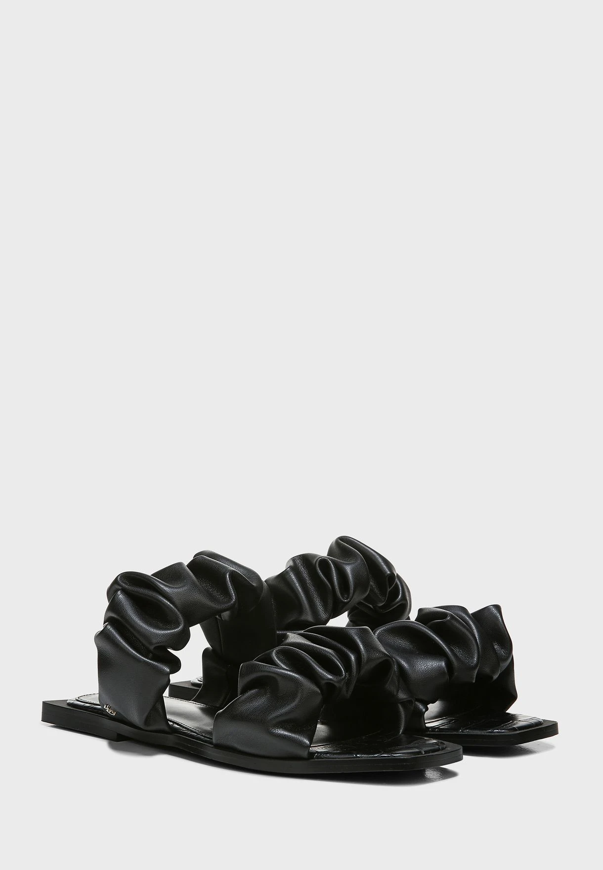 Ruched Strap Flat Sandals 6 Ruched Strap Flat Sandals - Image 6