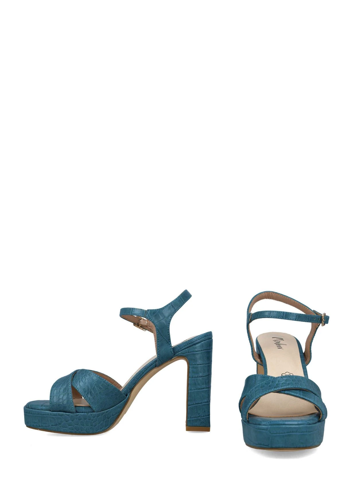 Menbur Ankle Strap High Heel Sandals 6 Menbur Ankle Strap High Heel Sandals - Image 6