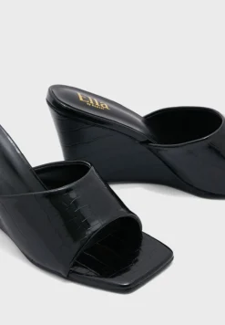 ELLA Croc Effect Wedge Sandal 13 ELLA Croc Effect Wedge Sandal -Cheap Sandal & Sneaker Store 7 zoom desktop 7